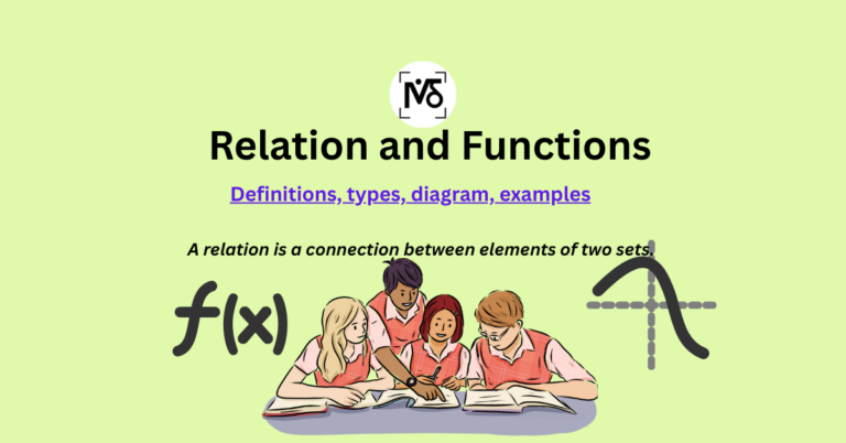 Relations and Functions