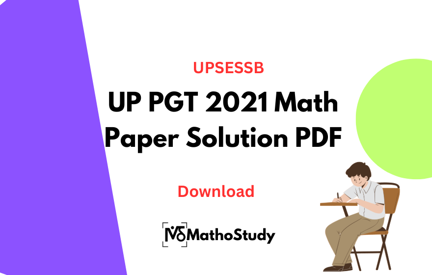 up pgt 2021 math paper solution pdf