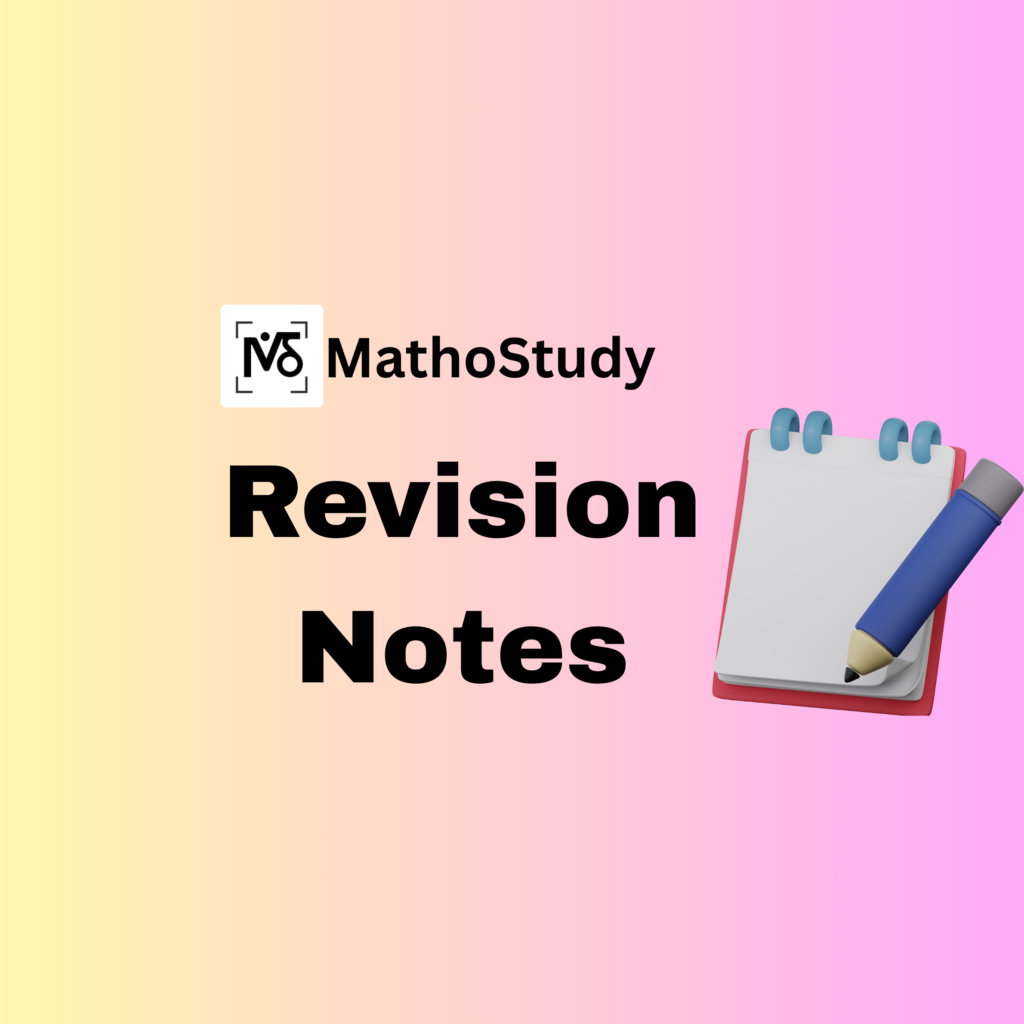Revision notes